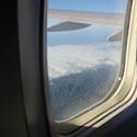 on the ground after 1st flight